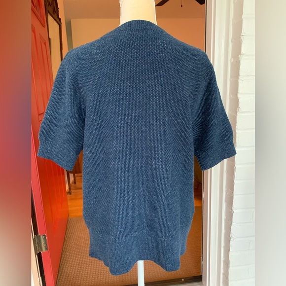 LL Bean Signature Blue Sweater - Picture 5 of 7